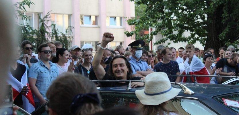 Попытка задержания Климуса и аппаратуры. Фото из личного архива героя публикации