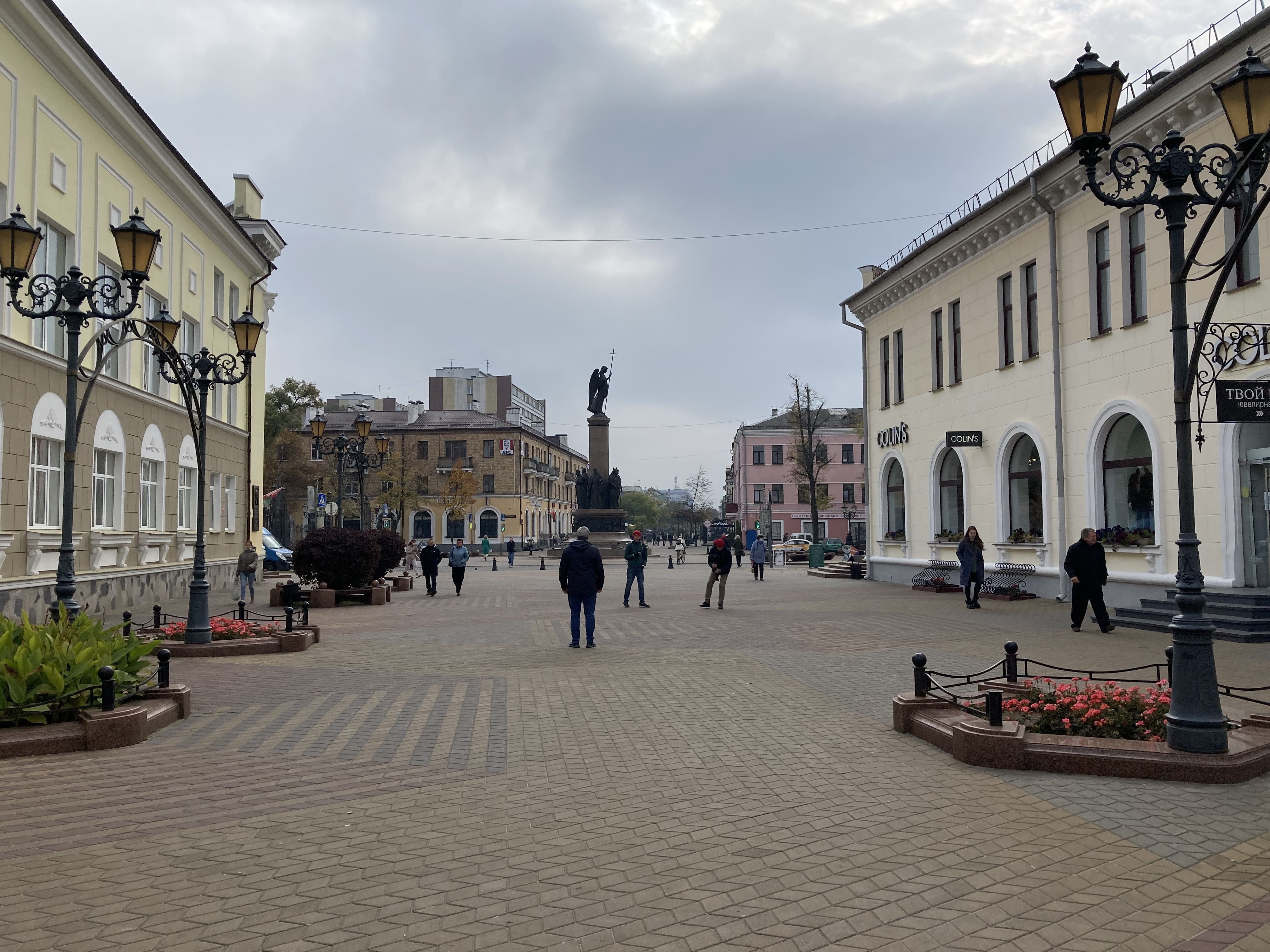 Улица Советская в Бресте.