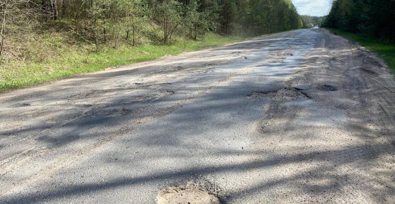 Дарогі ў Беларусі - яма на яме