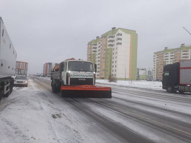 машина против гололедицы