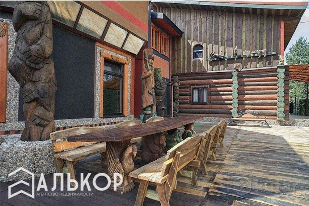 Терраса в агроусадьбе.