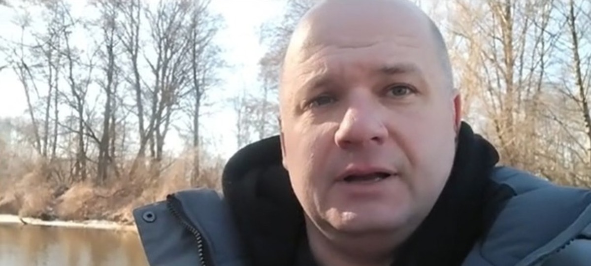 Брестчанин Владимир Дементиюк. Скриншот видео в TikTok