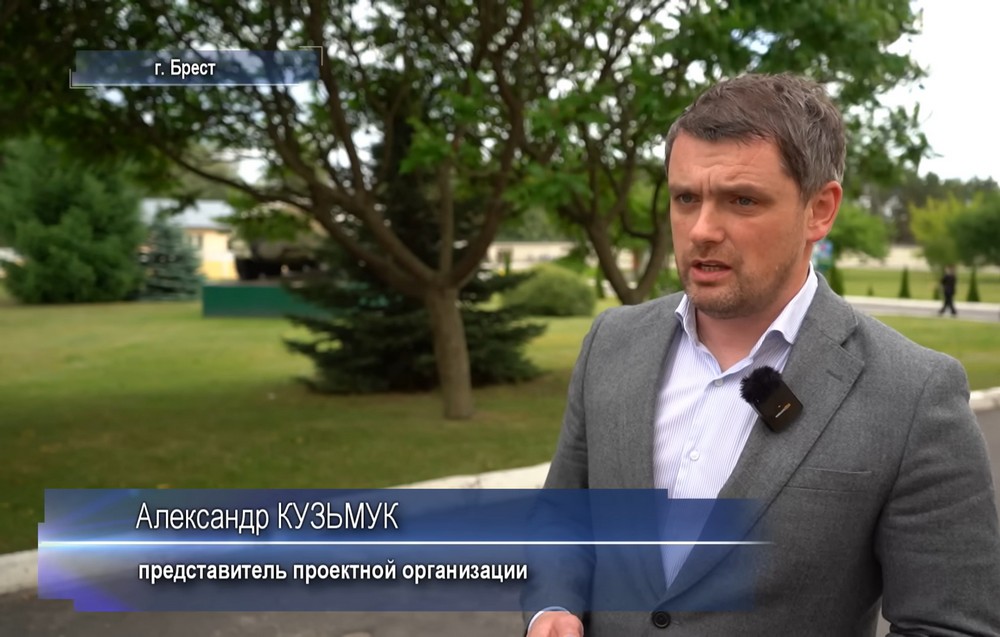 Александр Кузьмук, представитель проектной организации. Скриншот видео