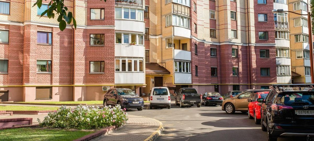 Карла Маркса, двор, дом, Брест