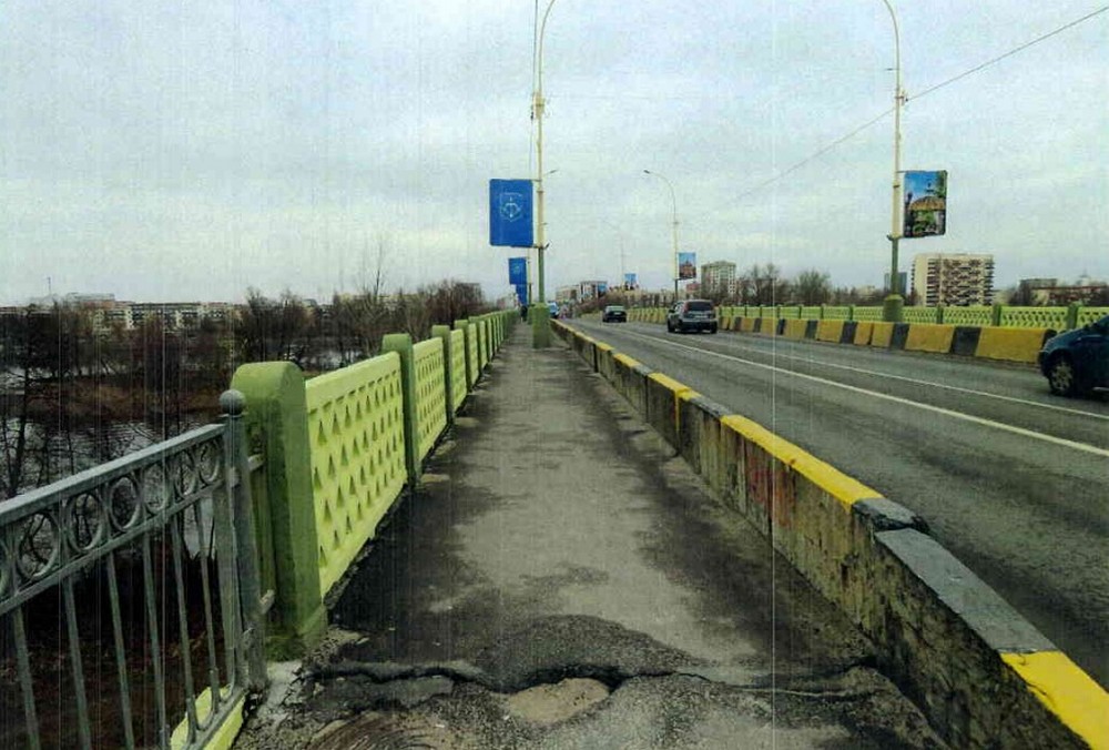 Пешеходная дорожка на мосту через Мухавец. Фото из отчета «БелдорНИИ»