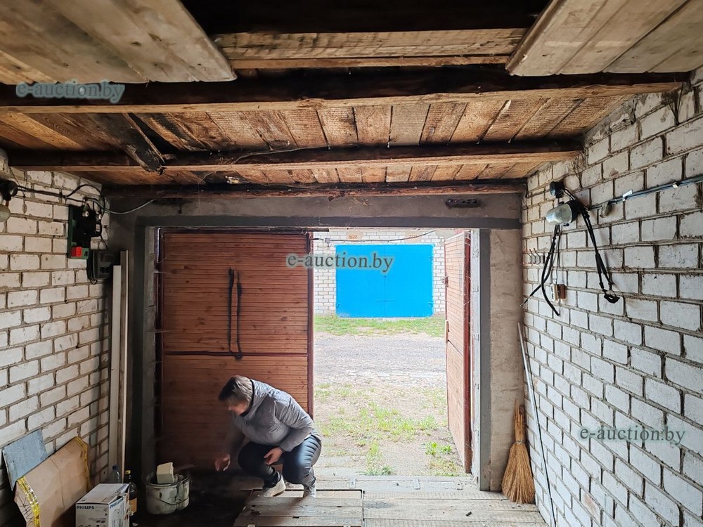 Гараж жителя Барановичей Бориса Крицкого. Фото: «БелЮрОбеспечение»