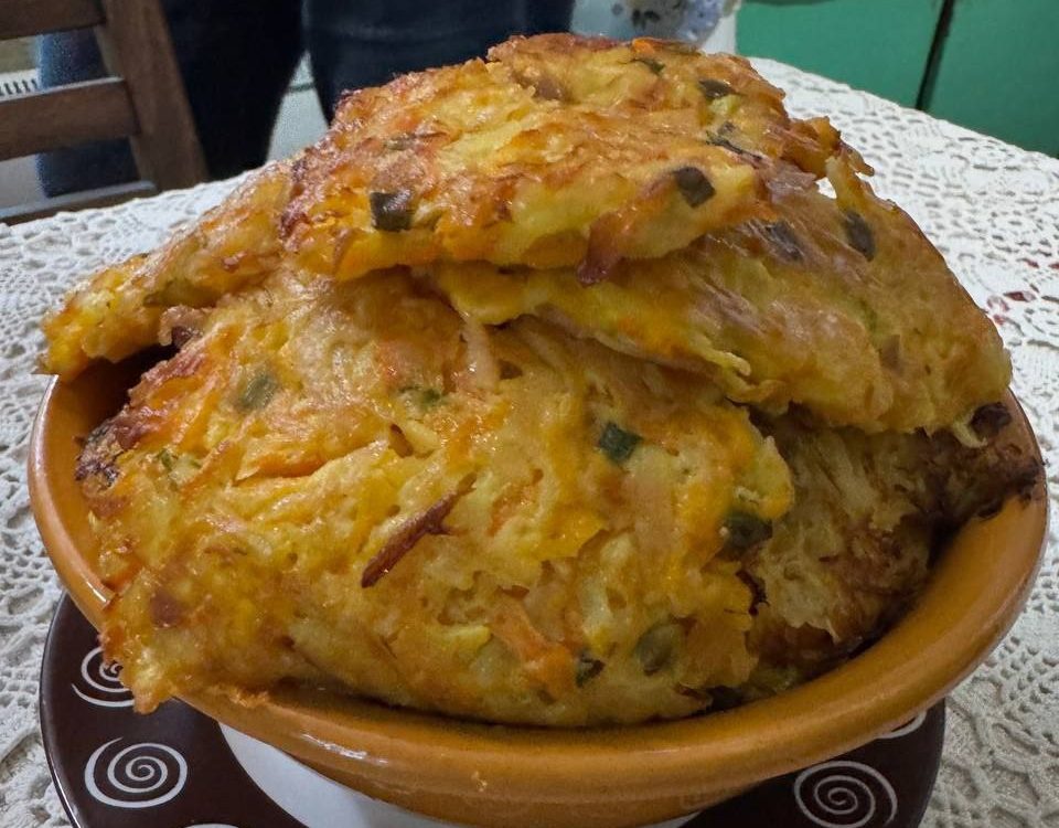 драники с морковью 