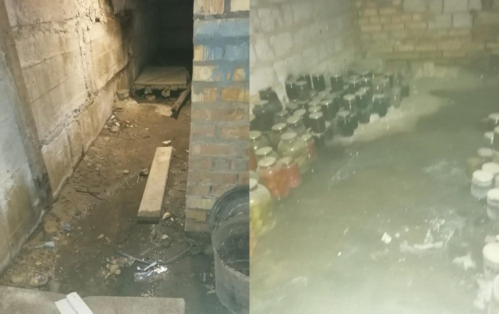 затопленные подвалы в доме