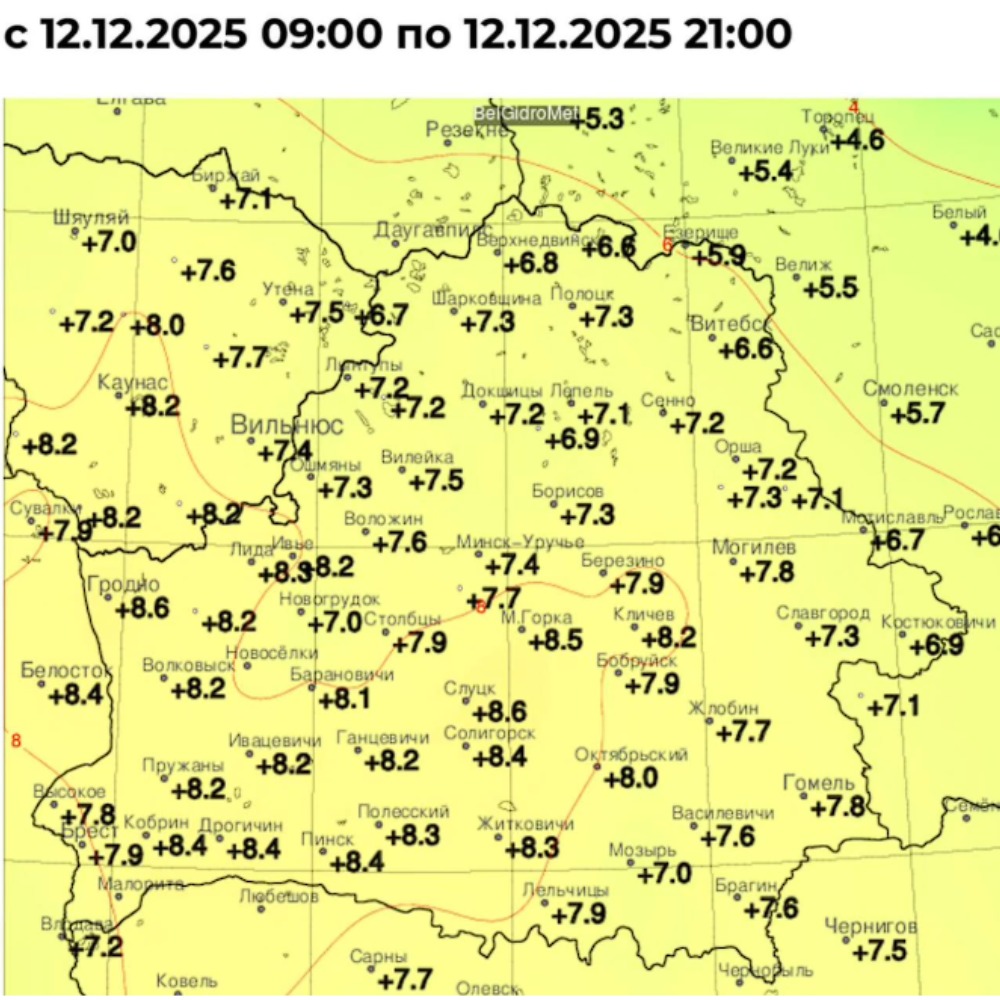 надвор'е ў Беларусі