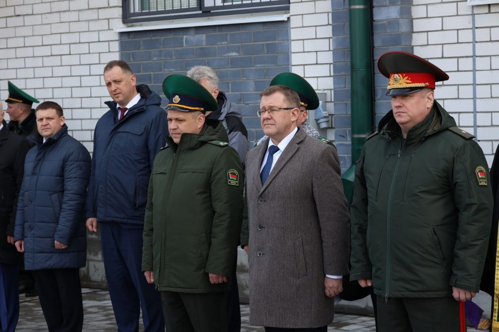 Открытие погранзаставы «Мокраны» в Малоритском районе
