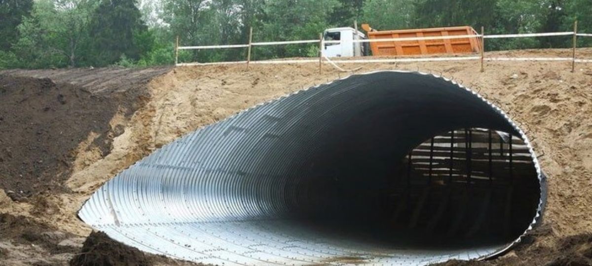 Тоннель на трассе Р46