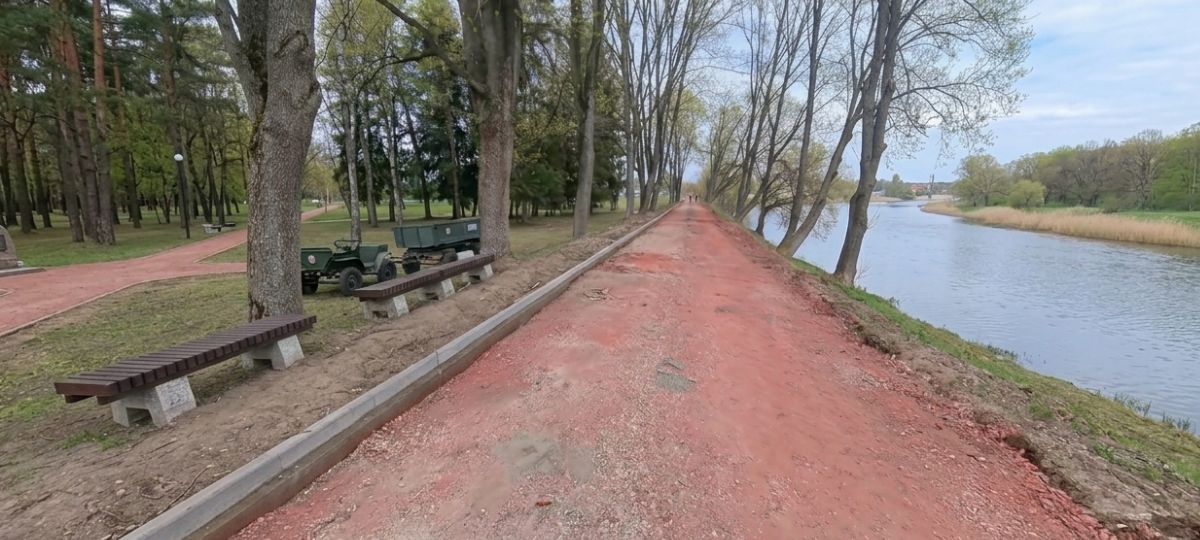 Велодорожка в Брестской крепости