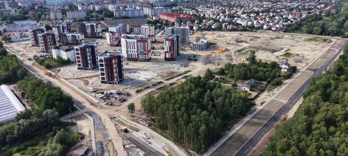 Новый микрорайон на Карьерной в Бресте