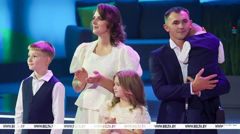 Семья Свиридюков из Кобринского района